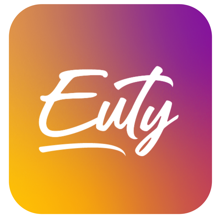 Euty logo app multicolor
